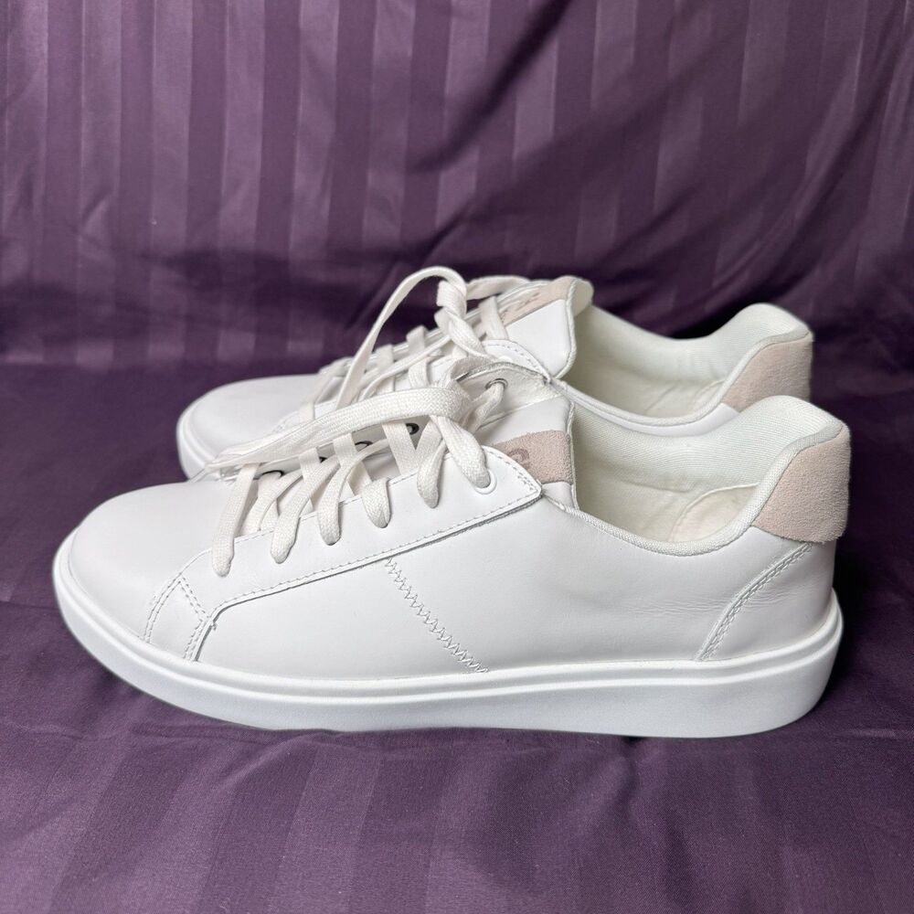 Cole Haan Grand Crosscourt Coaster Sneakers White Leather W32149 Womens Size 9.5 - Picture 6 of 12
